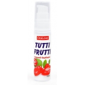 Гель-смазка Tutti-frutti со вкусом барбариса - 30 гр. - Биоритм - купить с доставкой в Улан-Удэ