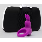 Фиолетовое эрекционное виброкольцо Happy Rabbit Cock Ring Kit - Happy Rabbit - в Улан-Удэ купить с доставкой