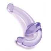 Фиолетовый безремневой страпон Strapless Strap-On - Lux Fetish - купить с доставкой в Улан-Удэ