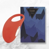 Красное кольцо с вибрацией Thor Cockring - FeelzToys - в Улан-Удэ купить с доставкой