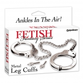 Металлические наручники Metal Leg Cuffs - Pipedream - купить с доставкой в Улан-Удэ