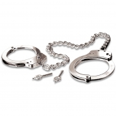 Металлические наручники Metal Leg Cuffs - Pipedream - купить с доставкой в Улан-Удэ