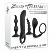 Набор стимуляторов простаты Intro To Prostate Kit - Zero Tolerance - в Улан-Удэ купить с доставкой