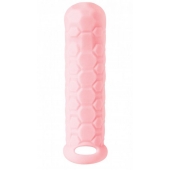 Розовый фаллоудлинитель Homme Long - 15,5 см. - Lola Games - в Улан-Удэ купить с доставкой