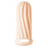 Телесный фаллоудлинитель Homme Wide - 11 см. - Lola Games - в Улан-Удэ купить с доставкой