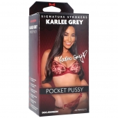 Мастурбатор-вагина Karlee Grey ULTRASKYN Pocket Pussy - Doc Johnson - в Улан-Удэ купить с доставкой