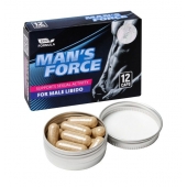 Пищевой концентрат для мужчин MANS FORCE  - 12 капсул - Sitabella - купить с доставкой в Улан-Удэ