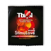 Разогревающий гель-лубрикант Stimulove Strong в одноразовой упаковке - 4 гр. - Биоритм - купить с доставкой в Улан-Удэ