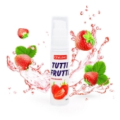 Гель-смазка Tutti-frutti с земляничным вкусом - 30 гр. - Биоритм - купить с доставкой в Улан-Удэ