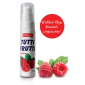 Гель-смазка Tutti-frutti с малиновым вкусом - 30 гр. - Биоритм - купить с доставкой в Улан-Удэ