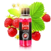 Массажное масло Eros fantasy с ароматом земляники - 50 мл. - Биоритм - купить с доставкой в Улан-Удэ