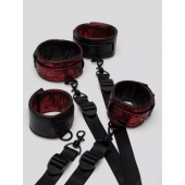 Изысканный набор фиксаций на кровати Reversible Under Mattress Restraint Set - Fifty Shades of Grey - купить с доставкой в Улан-Удэ