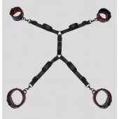 Изысканный набор фиксаций на кровати Reversible Under Mattress Restraint Set - Fifty Shades of Grey - купить с доставкой в Улан-Удэ