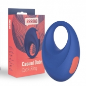 Синее эрекционное кольцо RRRING Casual Date Cock Ring - FeelzToys - в Улан-Удэ купить с доставкой