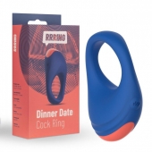 Синее эрекционное кольцо RRRING Dinner Date Cock Ring - FeelzToys - в Улан-Удэ купить с доставкой