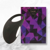 Черное эрекционное виброкольцо Thor Cockring - FeelzToys - в Улан-Удэ купить с доставкой