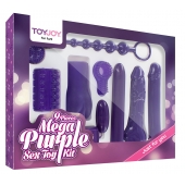 Эротический набор Toy Joy Mega Purple - Toy Joy - купить с доставкой в Улан-Удэ