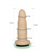 Телесная насадка Harness - 13,3 см. - LOVETOY (А-Полимер) - купить с доставкой в Улан-Удэ