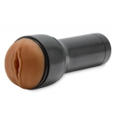 Коричневый мастурбатор-вагина Feel Stroker - Kiiroo - в Улан-Удэ купить с доставкой