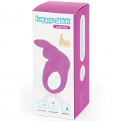 Фиолетовое эрекционное виброкольцо Happy Rabbit Rechargeable Rabbit Cock Ring - Happy Rabbit - в Улан-Удэ купить с доставкой