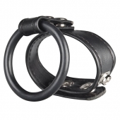 Двойное кольцо выносливости на пенис DUAL STAMINA RING - BlueLine - в Улан-Удэ купить с доставкой