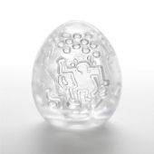 Мастурбатор-яйцо Keith Haring EGG DANCE - Tenga - в Улан-Удэ купить с доставкой