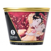 Массажная  свеча Sparkling Strawberry Wine с ароматом клубничного вина - 170 мл. - Shunga - купить с доставкой в Улан-Удэ