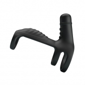 Черная вибронасадка на пенис Vibrating Penis Sling - Baile - в Улан-Удэ купить с доставкой