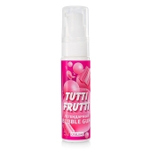 Интимный гель на водной основе Tutti-Frutti Bubble Gum - 30 гр. - Биоритм - купить с доставкой в Улан-Удэ