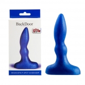 Синий анальный стимулятор Beginners p-spot massager - 11 см. - Lola Games - в Улан-Удэ купить с доставкой