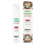 Возбуждающий гель Fresh Ginger Lychee Arousal Gel - 15 мл. - Exsens - купить с доставкой в Улан-Удэ