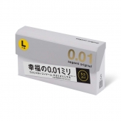 Презервативы Sagami Original 0.02 L-size увеличенного размера - 5 шт. - Sagami - купить с доставкой в Улан-Удэ