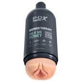 Телесный мастурбатор-вагина Shower Therapy Milk Me Honey - Pipedream - в Улан-Удэ купить с доставкой