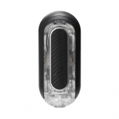 Черный мастурбатор Tenga Flip Zero Gravity с вибрацией - Tenga - в Улан-Удэ купить с доставкой