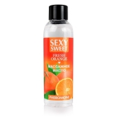 Массажное масло Sexy Sweet Fresh Orange с ароматом апельсина и феромонами - 75 мл. - Биоритм - купить с доставкой в Улан-Удэ
