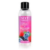 Массажное масло Sexy Sweet Wild Berry с ароматом лесных ягод и феромонами - 75 мл. - Биоритм - купить с доставкой в Улан-Удэ