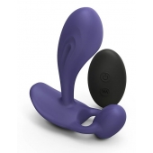 Темно-синий вибромассажер Witty P G Vibrator with Remote Control - Love to Love - в Улан-Удэ купить с доставкой
