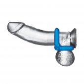 Комплект из 2 эрекционных колец-восьмерок 2-Pack Duo Cock And Ball Stamina Enhancement Ring - BlueLine - в Улан-Удэ купить с доставкой
