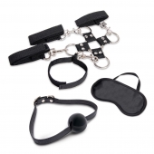 Набор для фиксации из 7 предметов Hogtie   Ball Gag Kit - Lux Fetish - купить с доставкой в Улан-Удэ
