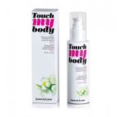 Силиконовый лубрикант 2-в-1 Touch My Body с ароматом моной - 100 мл. - Love to Love - купить с доставкой в Улан-Удэ
