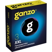 Презервативы увеличенного размера Ganzo XXL - 3 шт. - Ganzo - купить с доставкой в Улан-Удэ
