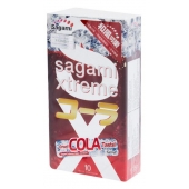 Ароматизированные презервативы Sagami Xtreme COLA - 10 шт. - Sagami - купить с доставкой в Улан-Удэ