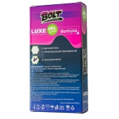 Набор презервативов Bolt Condoms - Luxe - купить с доставкой в Улан-Удэ