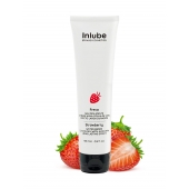 Лубрикант на водной основе Nuei Inlube с алоэ вера и ароматом клубники - 100 мл. - Nuei cosmetics - купить с доставкой в Улан-Удэ