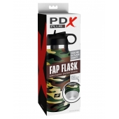 Мастурбатор в камуфляжной колбе Fap Flask - Pipedream - в Улан-Удэ купить с доставкой
