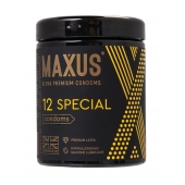 Презервативы с точками и рёбрами MAXUS Special - 12 шт. - Maxus - купить с доставкой в Улан-Удэ