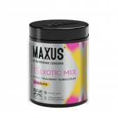 Цветные ароматизированные презервативы MAXUS Exotic Mix - 15 шт. - Maxus - купить с доставкой в Улан-Удэ