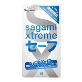 Презервативы Sagami Xtreme Ultrasafe с двойным количеством смазки - 10 шт. - Sagami - купить с доставкой в Улан-Удэ