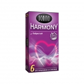 Презервативы с рёбрышками Domino Harmony - 6 шт. - Domino - купить с доставкой в Улан-Удэ