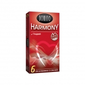 Гладкие презервативы Domino Harmony - 6 шт. - Domino - купить с доставкой в Улан-Удэ